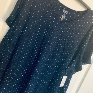 Croft & Barrow Pajama Top 💙🤍